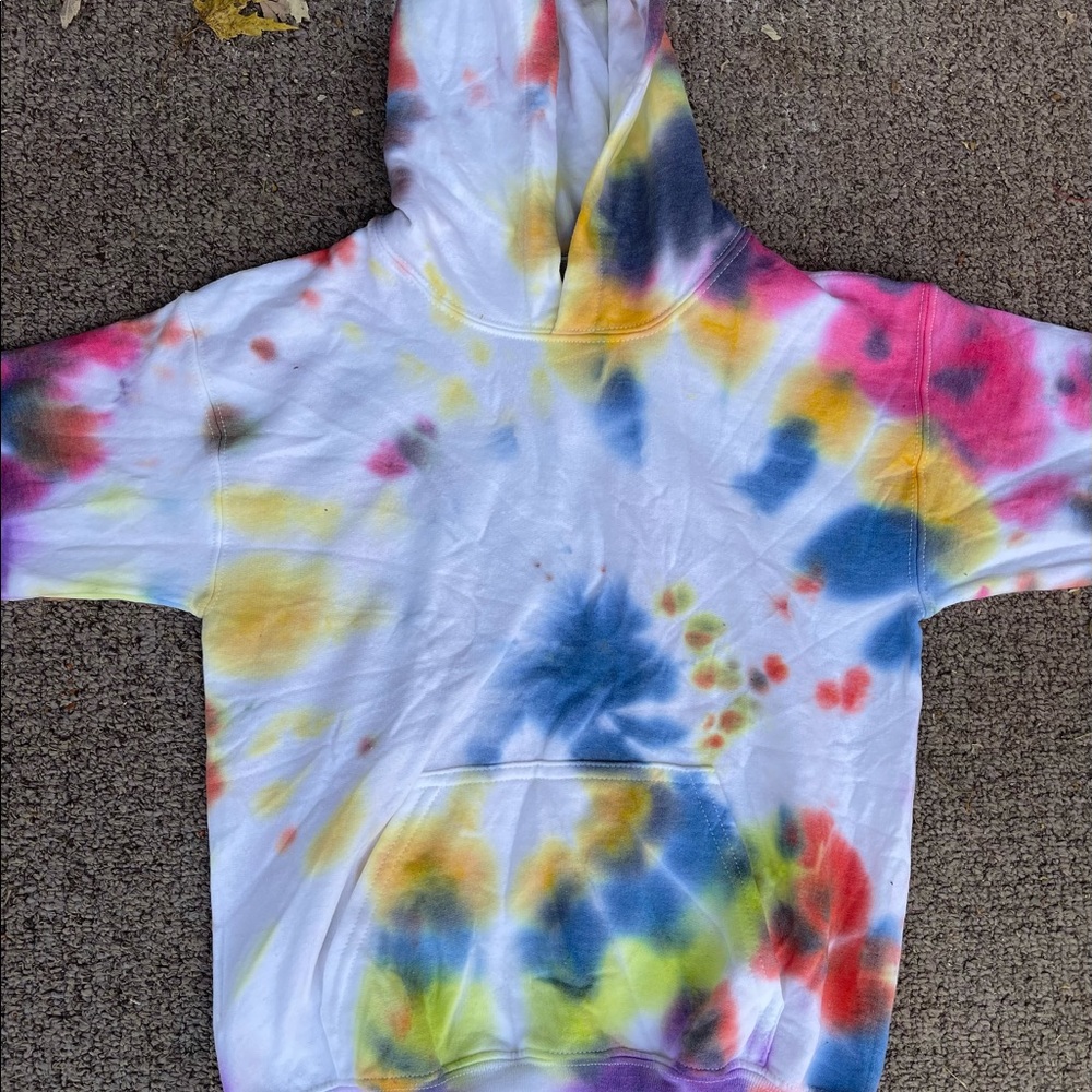 Tie Dye ‘Rainbow’ Pullover Sweater